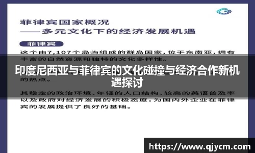 印度尼西亚与菲律宾的文化碰撞与经济合作新机遇探讨
